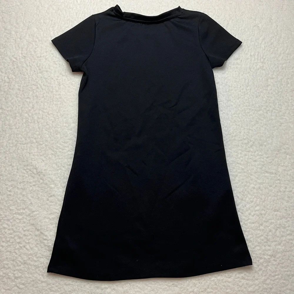 Calvin Klein Performance Black Short Sleeve Crew Neck‎ Dress Youth M M 8 10